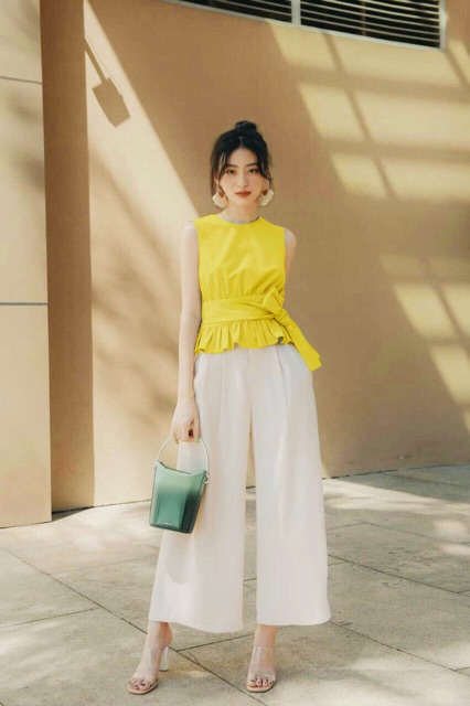 Set áo+quần ống rộng sang chảnh | BigBuy360 - bigbuy360.vn