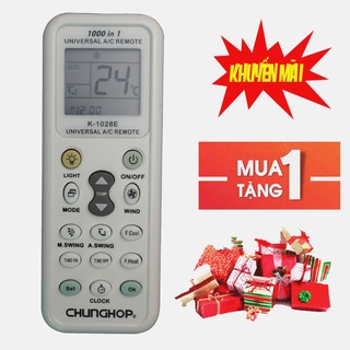 Điều khiển điều hòa đa năng k1028 CHUNGHOP(XỊN)