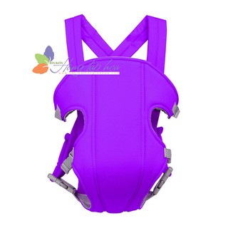 Địu em bé 4 tư thế ( màu tím )