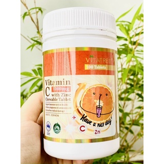 VIÊN NHAI VITAMIN C + ZINC 1000mg VITATREE ÚC - 100 VIÊN