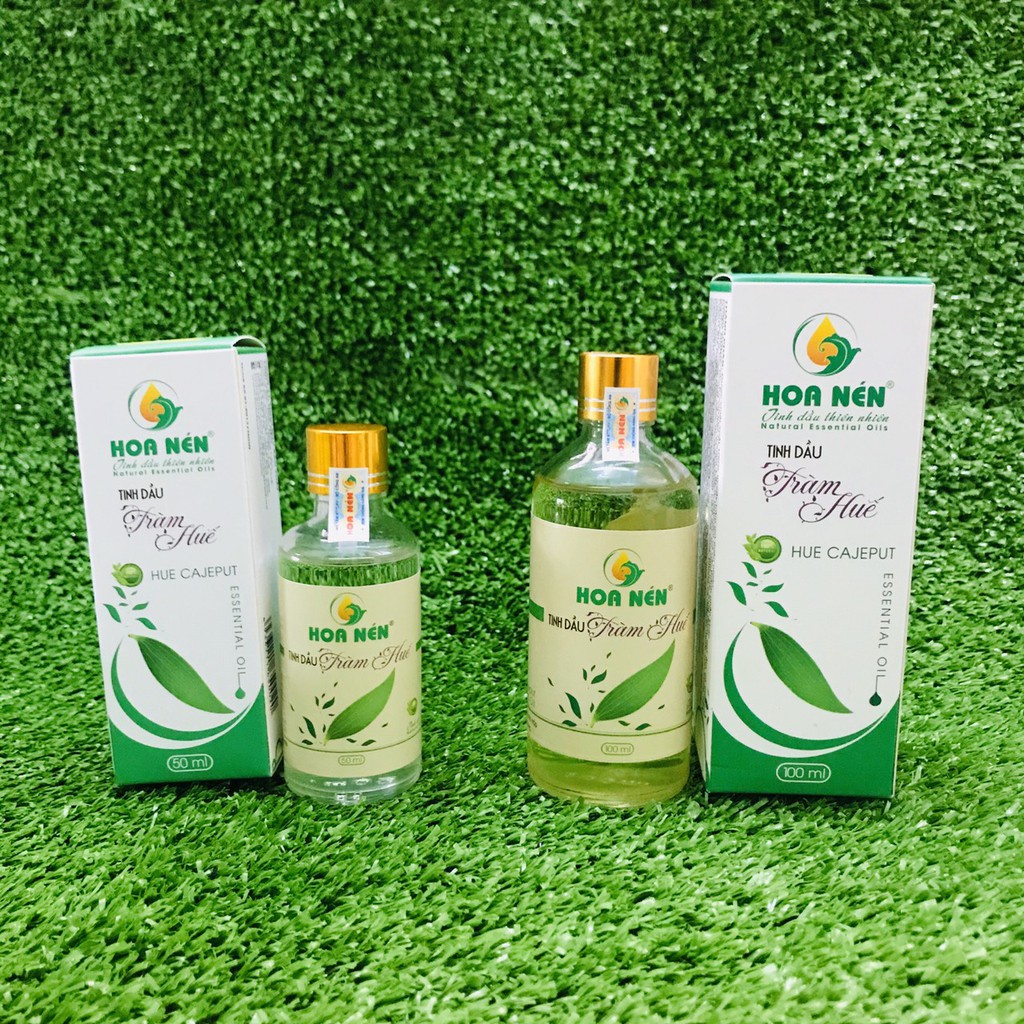Tinh dầu tràm huế Hoa Nén giữ ấm, phòng cảm muỗi đốt kiến căn cho bé lọ 50ml và 100ml