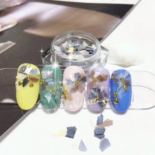 xà cừ mỏng trang trí móng 12 màu
