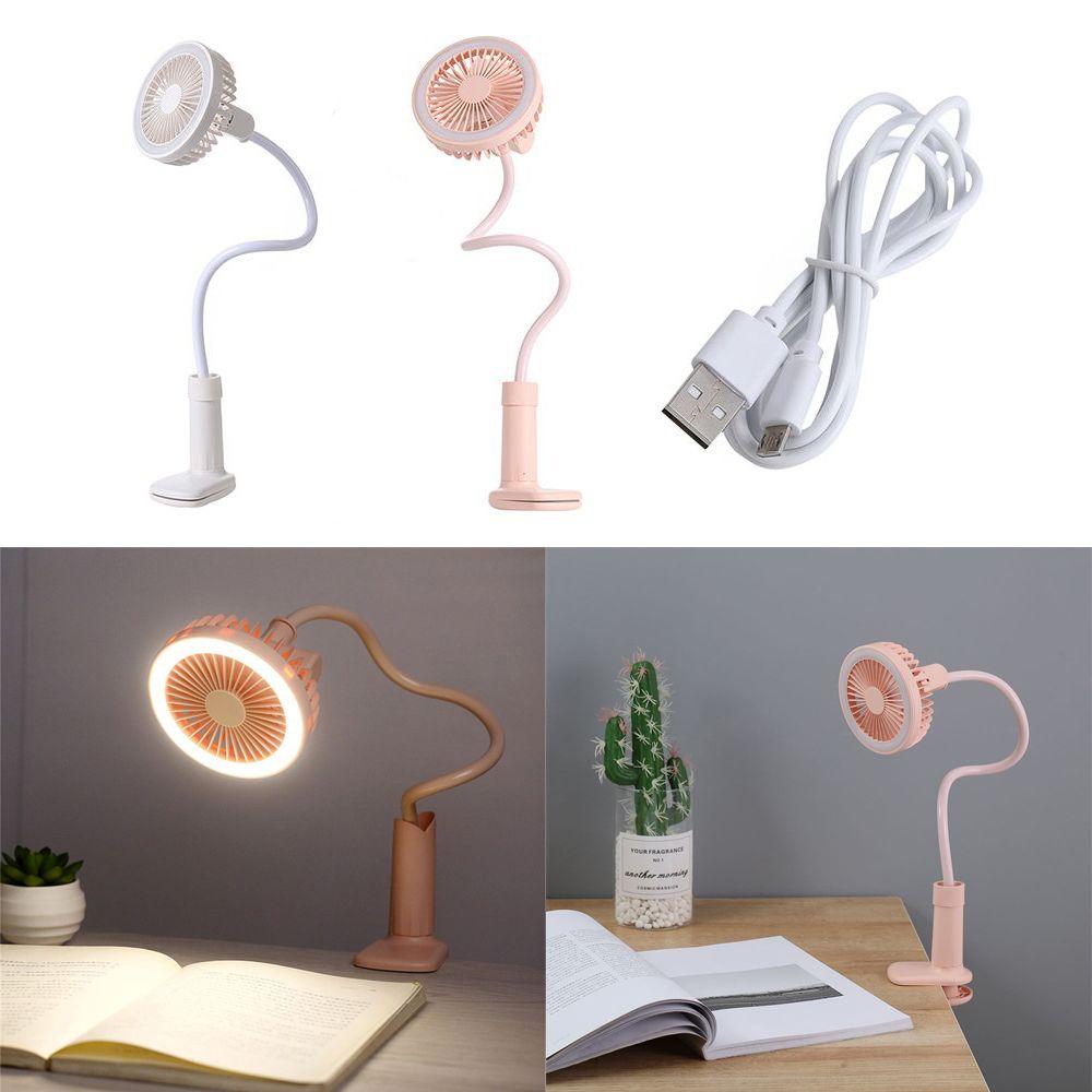 Quạt Làm Mát Tích Hợp Đèn LED Tiện Dụng