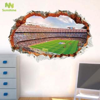 Miếng Dán Tường 3d Hình Quả Bóng Đá
