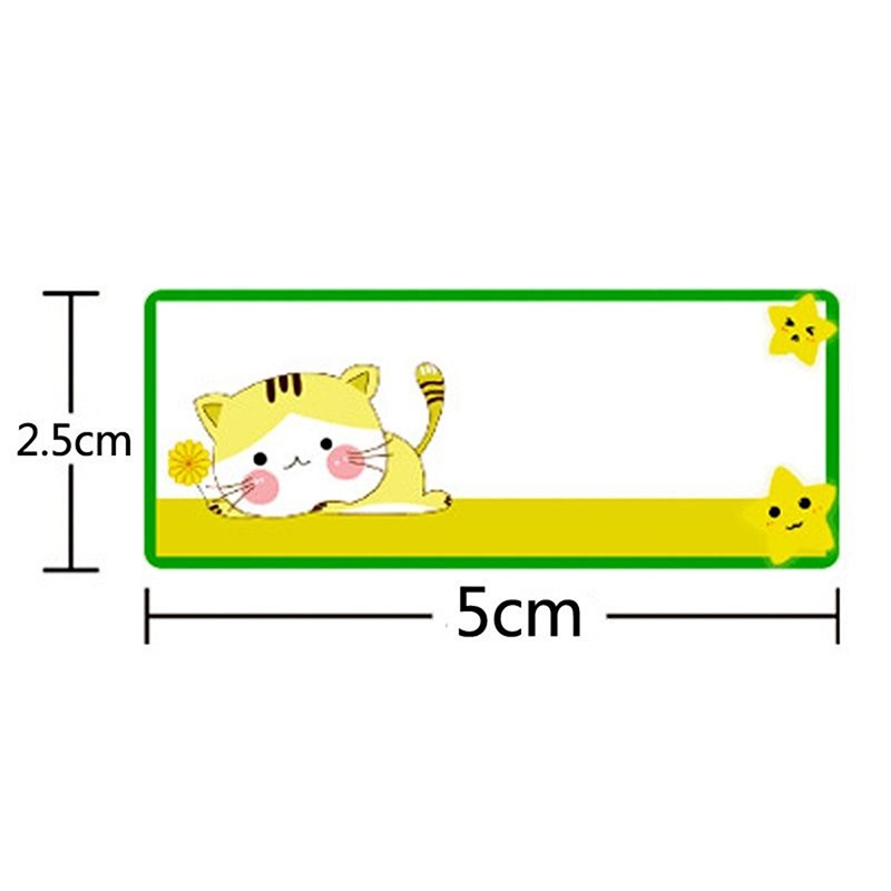 Cuộn 300 nhãn dán bảo quản thực phẩm trong tủ lạnh tiện dụng