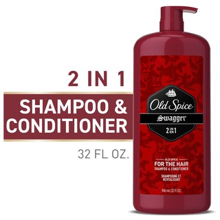 Dầu gội và xả 2in1 cho nam Old Spice Swagger Shampoo and Conditioner 946ml