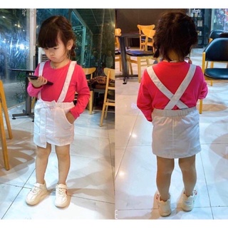 Set Yếm Bé Gái Kèm Áo (Xả Kho)