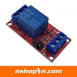 Module 1 Relay Với Opto Cách Ly Kích H/L 5V / 12V / 24V