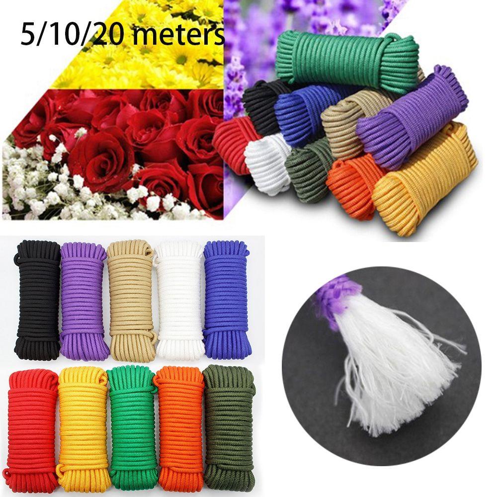 Cuộn Dây Thừng 550M 5 / 10 / 20M Đường Kính 3mm Dài 5 / 10 / 20M Chuyên Dụng Cho Cắm Trại Ngoài Trời