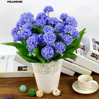 Bó 9 Bông Hoa Tú Cầu Giả Dùng Để Trang Trí Tiệc Cưới