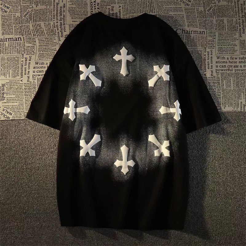 Áo thun nam hàn quốc  nam ngắn tay in chữ phong cách thời trang