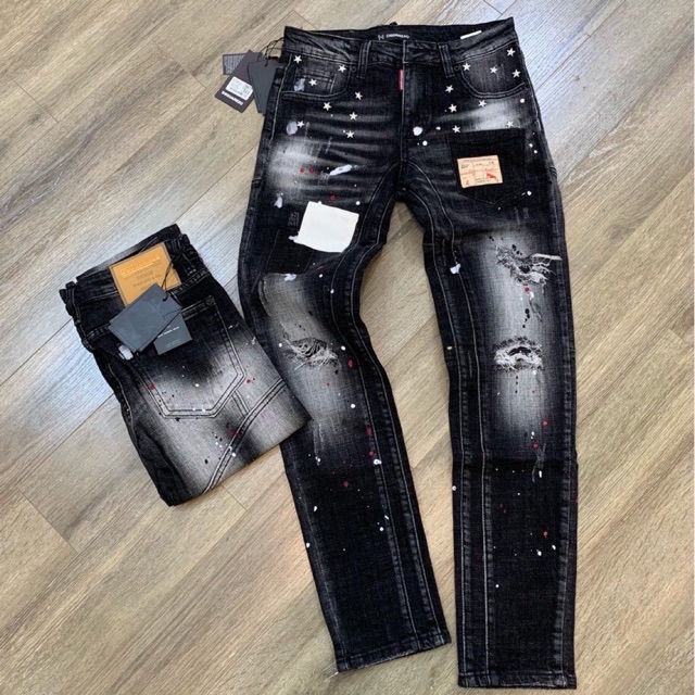 10.10 | SALE | QUẦN JEAN NAM - QUẦN JEAN DSQUARED - QUẦN BIKER NÉU HÀNG CÓ SẴN 2 màu . . Sales 9-9 ... .