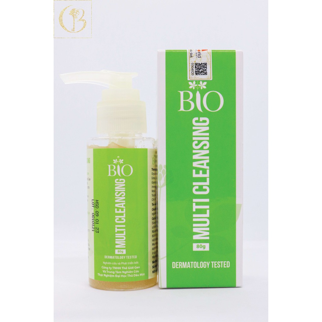 Sữa rửa mặt từ công nghệ organic Bio Multi Cleansing