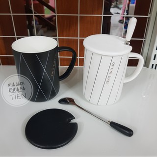 Cốc sứ có nắp