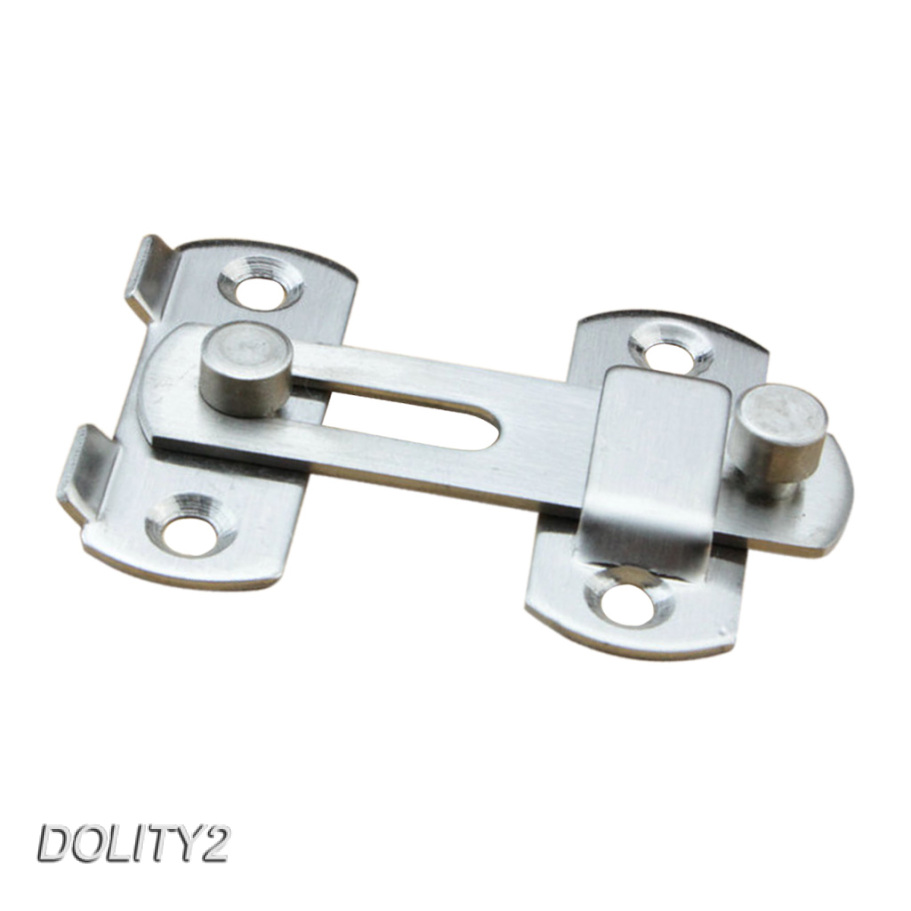 Stainless Steel Shed Door Lock Bolt Catch Latch Slide For Bathroom Bedroom