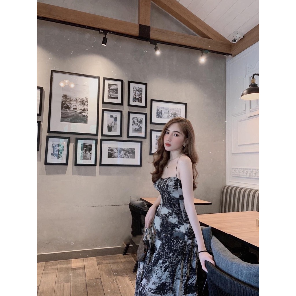 [Mã FAMAYWA2 giảm 10K đơn 50K] Váy Loang Cực Hot Trend Vân Mây | BigBuy360 - bigbuy360.vn