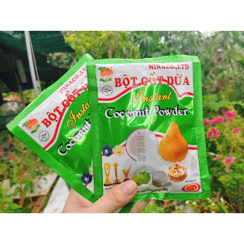 Bột cốt dừa 10g (Dùng nấu chè,  chế biến món ăn)