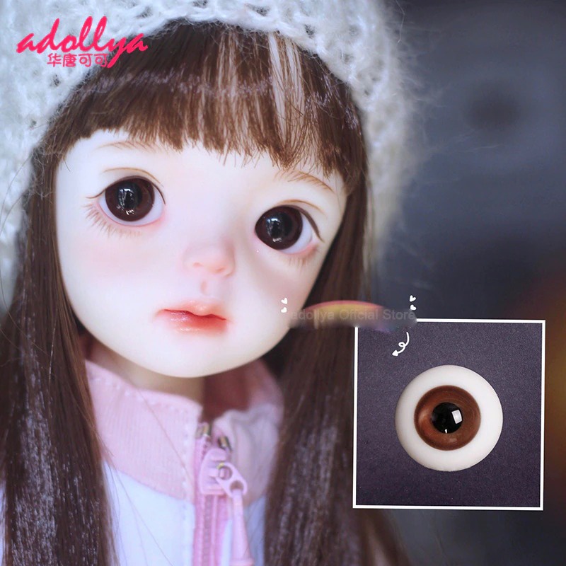 Phụ Kiện Mắt Kính Cho Búp Bê Kích Thước 10mm/12mm/14mm/16mm/18mm Tỉ Lệ 1/12 1/8 1/6 1/4 1/3