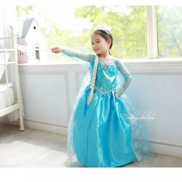 Bộ Đồ Hóa Trang Công Chúa Elsa Frozen 66 Cho Bé