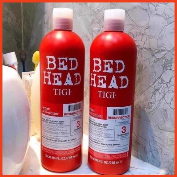 Dầu xả tigi đỏ cao cấp, Dầu gội đầu cặp - Hàng cao cấp thơm, mềm, mượt ... 1