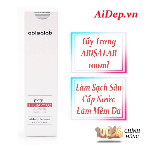 Tẩy Trang ABISALAB Excel Therapy 02 Cleansing Water Gel