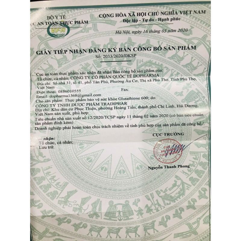 Viên Uống Nám Trắng Da Glutathione 600 DR LACIR | BigBuy360 - bigbuy360.vn