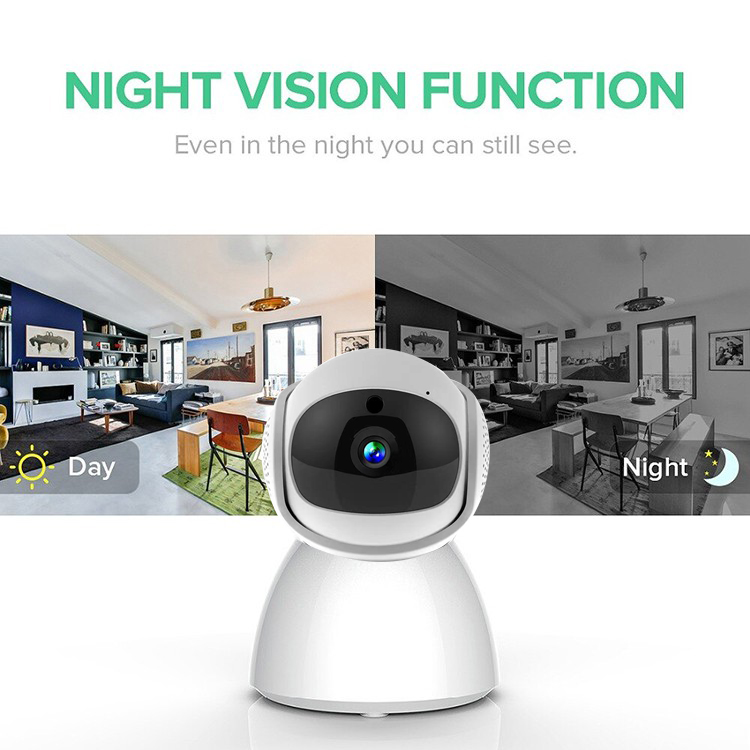 Camera Ip Hồng Ngoại Wifi 1080p 5g Với Tầm Nhìn Ban Đêm Tốt