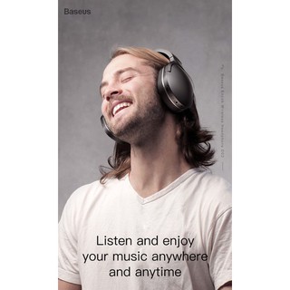 Tai nghe bluetooth trùm đầu baseus Encok D02