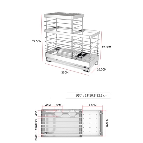 Kệ cài dao ,thớt,đựng đũa đa năng inox 304