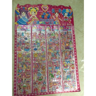 Hình dán nổi công chua 6D ( 20 tấm 1 vỉ)