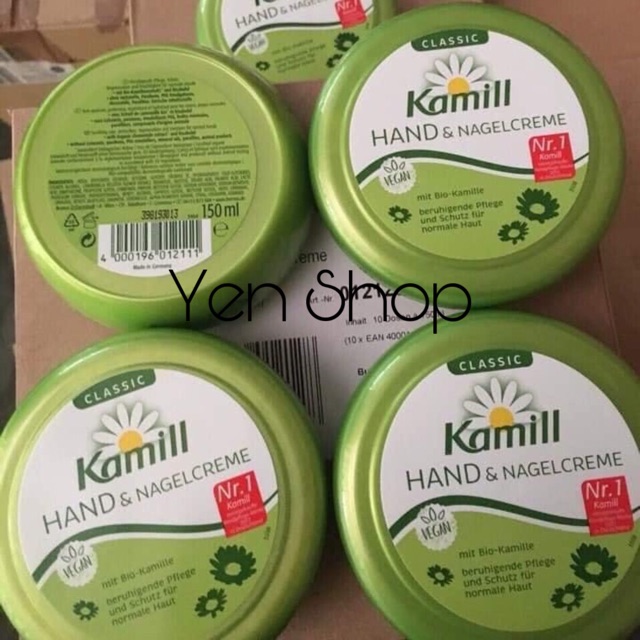 Kem dưỡng tay & Móng  Kamill Hand & NagelCreme của Đức