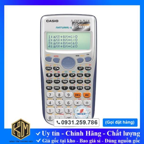 ✅ 𝑭𝒓𝒆𝒆𝒔𝒉𝒊𝒑 ✅  Máy tính học sinh casio Fx570Vn Plus Mới nhất 2020  (Sẵn hàng, giá tốt) - Vanphongphamkienmoc.com