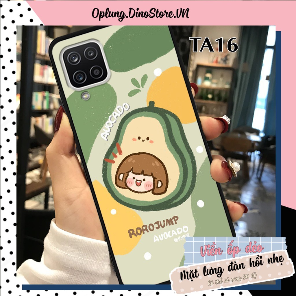 Ốp Samsung A12 - A22 4G - A22 5G - Ốp Samsung hình quả bơ chống va đập chống bẩn hạn chế mồ hôi bảo vệ camera.
