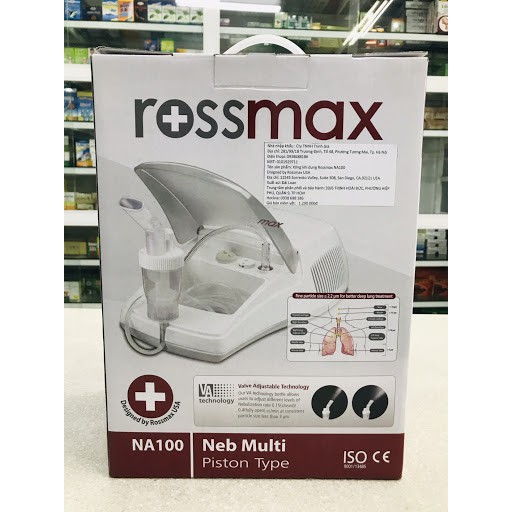 Máy khí dung ROSSMAX - bảo hành 8 năm