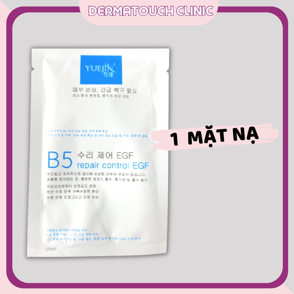 Mặt nạ B5 Repair Control EGF YUEJIN Phục hồi, cấp ẩm da B5 Công nghệ Hàn Quốc, ngừa lão hóa và nếp nhăn