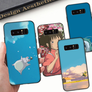 Ốp Điện Thoại Dẻo Viền Đen Họa Tiết Hoạt Hình Spirited Away Cho Samsung A10 A10S A20 A20S A30 A30S A50 A50S Yu195