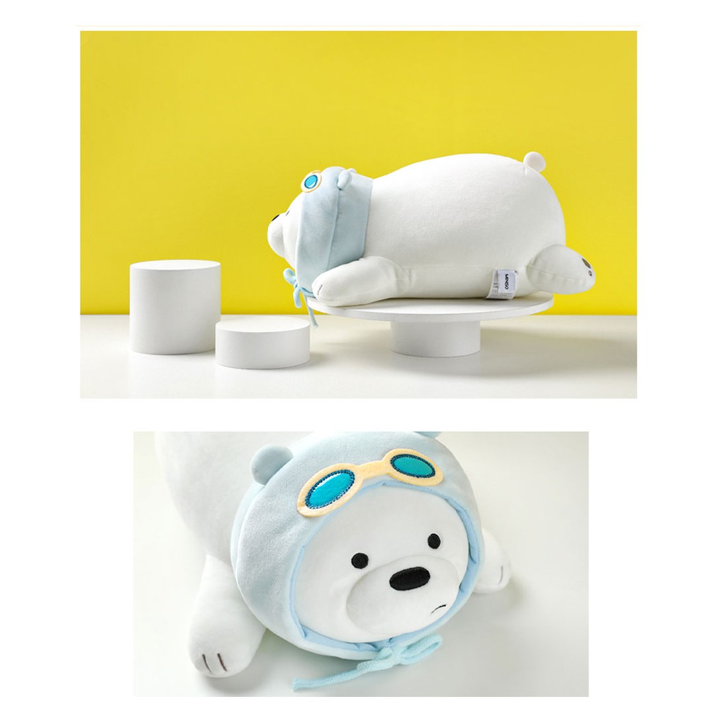 [Mã MINI11FFF giảm 5% đơn 150K] [Mã LIFEHL9 giảm 8% tối đa 100K đơn 250K] We Bare Bears x Miniso Búp bê tư thế nằm sấp