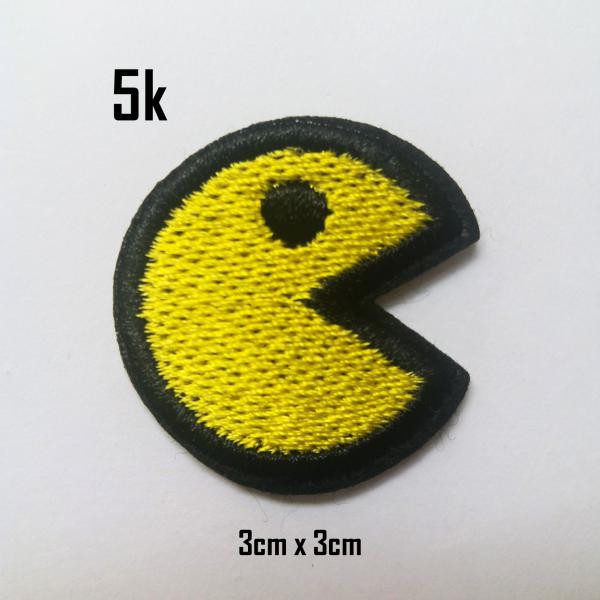 Sticker vải pacman 102