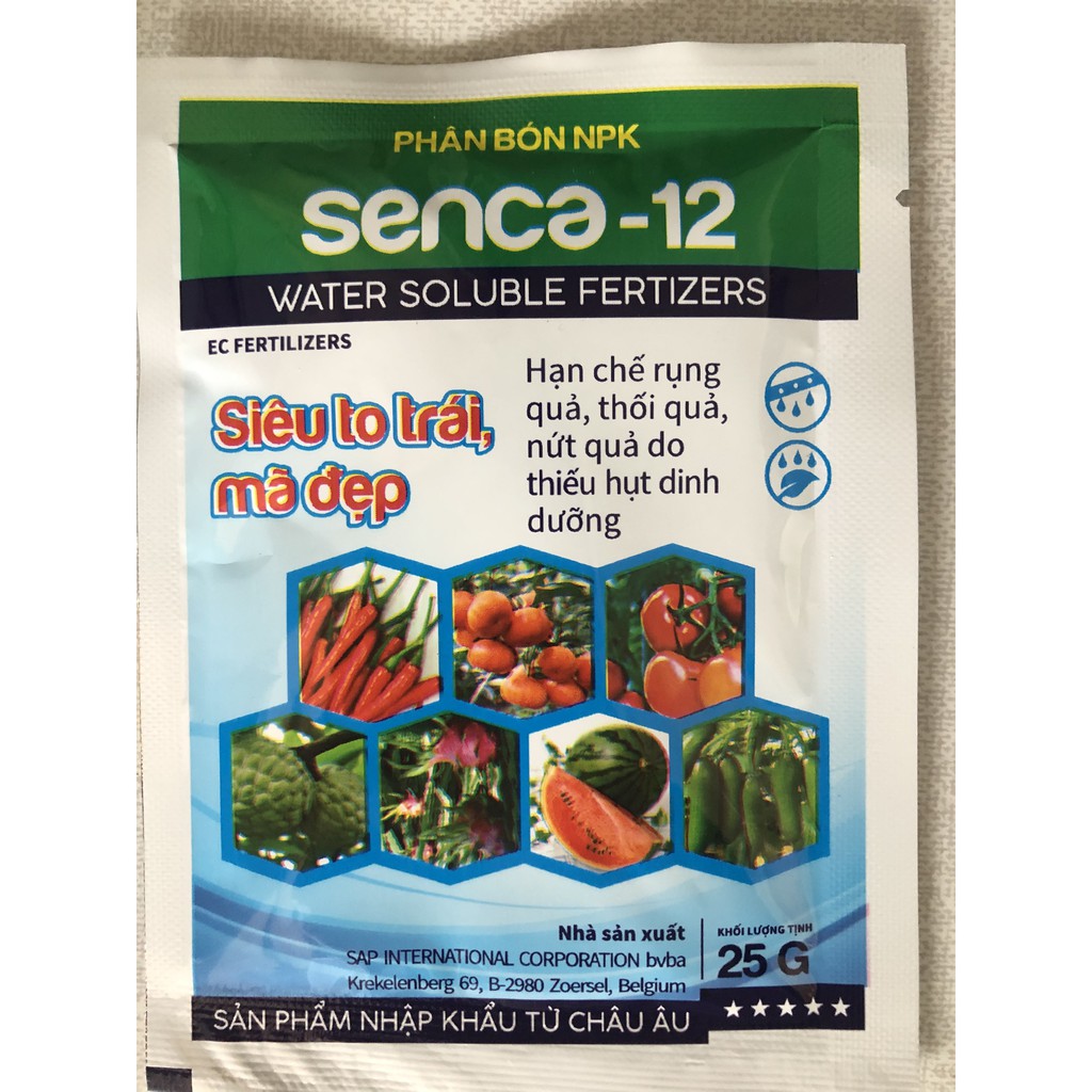 SENCA-12. Phân bón NPK