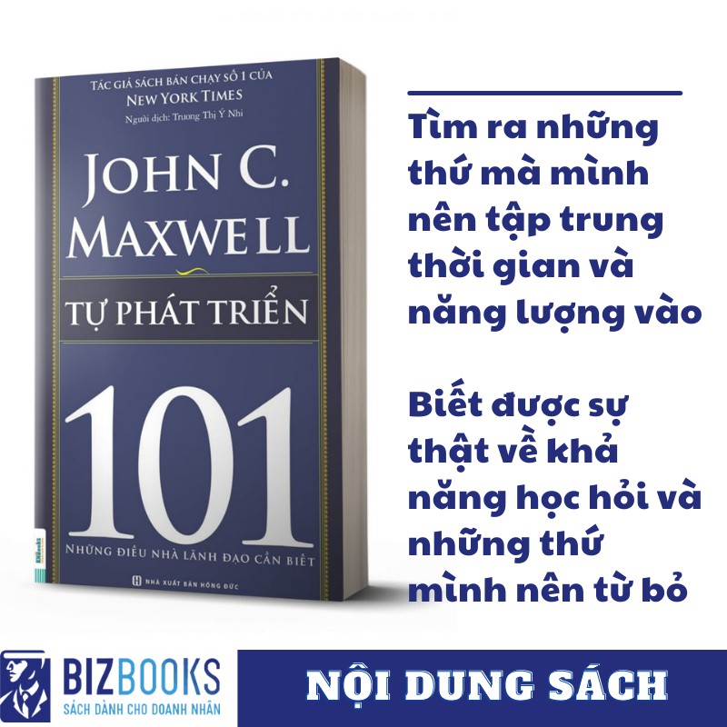 BIZBOOKS - Sách - Tự Phát Triển 101 - 101 Những Điều Nhà Lãnh Đạo Cần Biết - 1 BEST SELLER