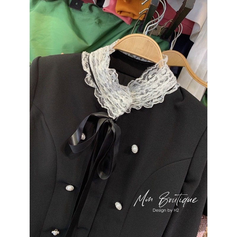 Áo khoác umi Hoàng da viền ren ( ảnh thật - Hàng  | BigBuy360 - bigbuy360.vn