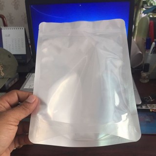 Túi zipper bạc đáy đứng 1kg kích thước 22x32