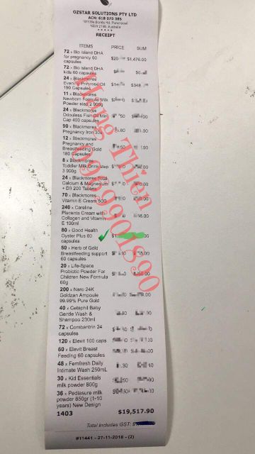 (Bill Úc) Tinh chất hàu Good Health  Oyster Plus zinc_60 viên | BigBuy360 - bigbuy360.vn