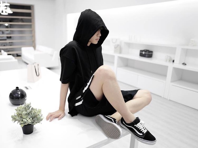 Áo Hoodie tay lỡ 💖𝑭𝑹𝑬𝑬𝑺𝑯𝑰𝑷 💖 Áo Hoodie Trơn