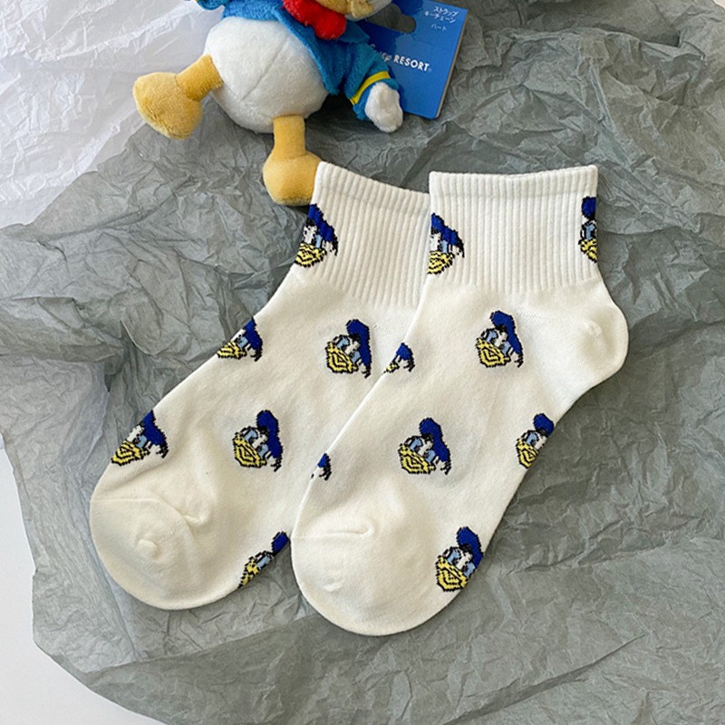 Tất vớ nữ ngắn cổ hoạt hình mickey cute dễ thương chất cotton đẹp NC11