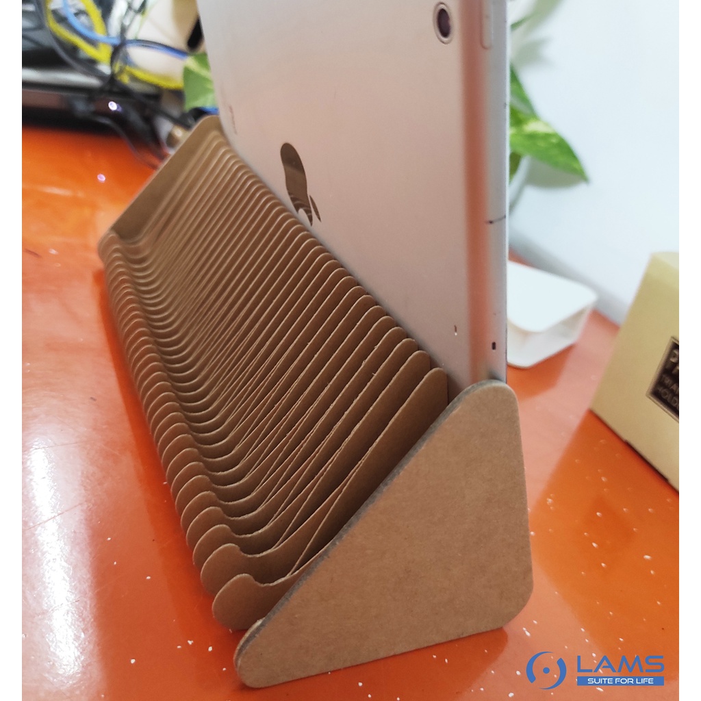 Giá đỡ điện thoại, ipad gấp gọn cho tất cả dòng thiết bị, hỗ trợ học trực tuyến, đa công dụng