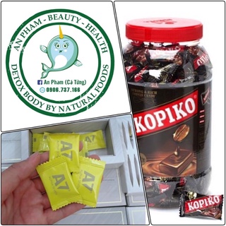 1 viên Kẹo Cà Phê Kopiko ( Tặng kèm kẹo A7 )