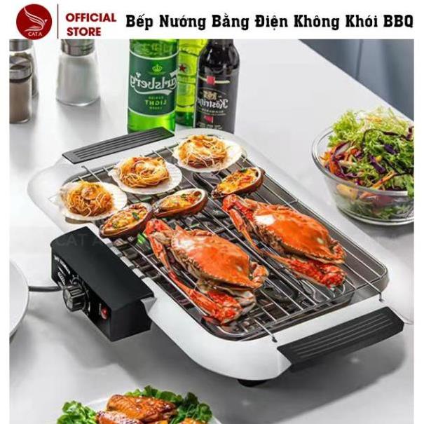 Bếp Nướng Điện Không Khói BBQ 2000W BY1909- Hàng loại 1, thích hợp cho gia đình, tiện lợi !