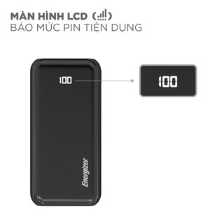 Sạc dự phòng Energizer UE20011C 20000mAh