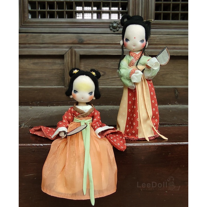 DIY thêu búp bê nhồi bông HANDMADE- KIT nguyên liệu may thủ công búp bê mỹ nhân cổ trang- bách hóa na na